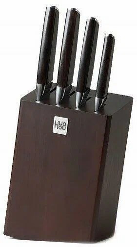 Набор ножей с подставкой Huohou Composite Steel Knife 5-Piece Set HU0033