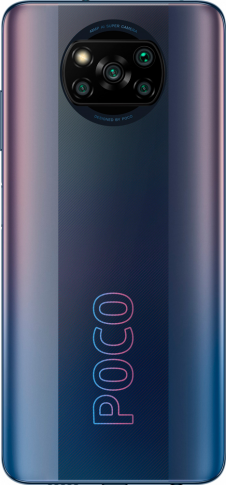 Мобильный телефон РОСО Х3 Pro 6GB/128GB (Призрачный черный) EU /РОСО Х3 ...