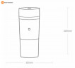 Фитнес-блендер Xiaomi Mijia Portable Juicer Cup (Белый)