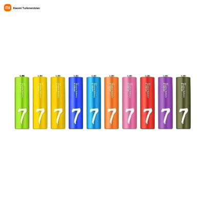 Батарейки Xiaomi AAA Batteries Rainbow (10 шт.)