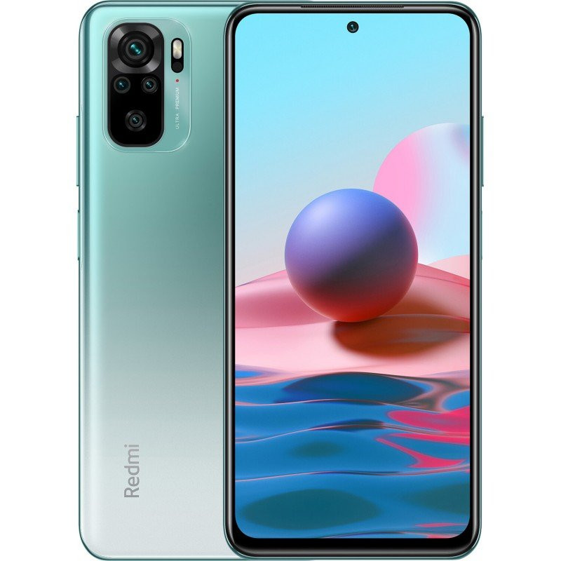 Мобильный телефон Xiaomi Redmi Note 10 128GB (Зеленое озеро) EU / Xiaomi Redmi Note 10 128GB (Lake Green) EU