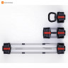 Гантель Kingsmith 24 kg 3-in-1 Adjustable Dumbbell FWAD243 (Черно-красный)