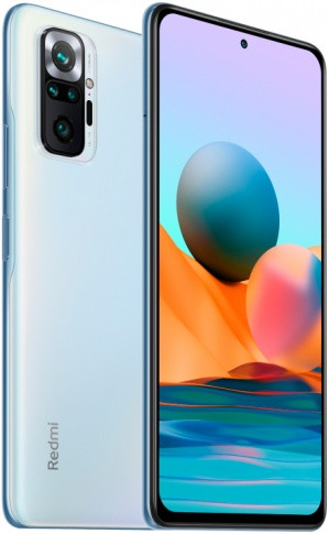 Мобильный телефон Xiaomi Redmi Note 10 Pro 6GB/128GB (Ледниковый синий) EU / Xiaomi Redmi Note 10 Pro 6GB/128GB (Glacier Blue) EU