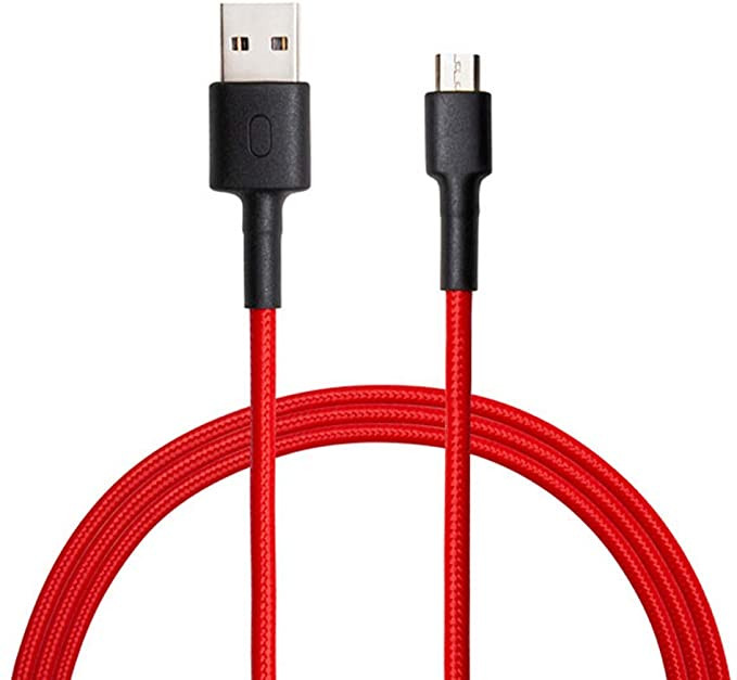 Кабель в оплетке Mi Braided USB Type-C 100 см красного цвета / Mi Braided USB Type-C Cable 100cm (Red)