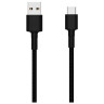 Кабель в оплетке Mi Braided USB Type-C 100 см чёрного цвета  / Mi Braided USB Type-C Cable 100cm (Black)