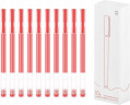 Набор гелевых ручек Mi High-capacity Красный (10-штук в пачке) / Mi High-capacity Gel Pen Red (10-Pack)