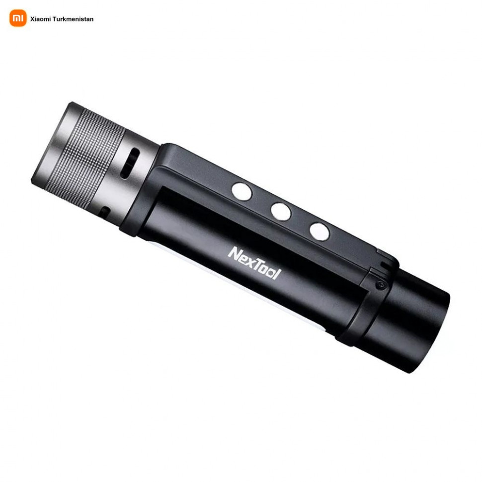 Фонарь NexTool Outdoor 6-in-1 Thunder Flashlight (Черный)