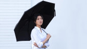 Зонт Daily Elements Automatic Folding Umbrella черный