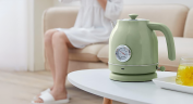 Электрочайник с датчиком температуры Xiaomi Qcooker Electric Kettle QS-1701 (Зеленый)
