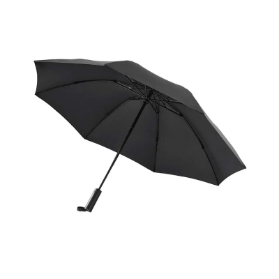 Зонт NINETYGO Fully Automatic Reverse Folding Lighting Umbrella обратного складывания со светодиодной подсветкой черный