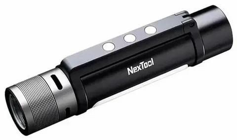 Фонарь NexTool Outdoor 6-in-1 Thunder Flashlight Black