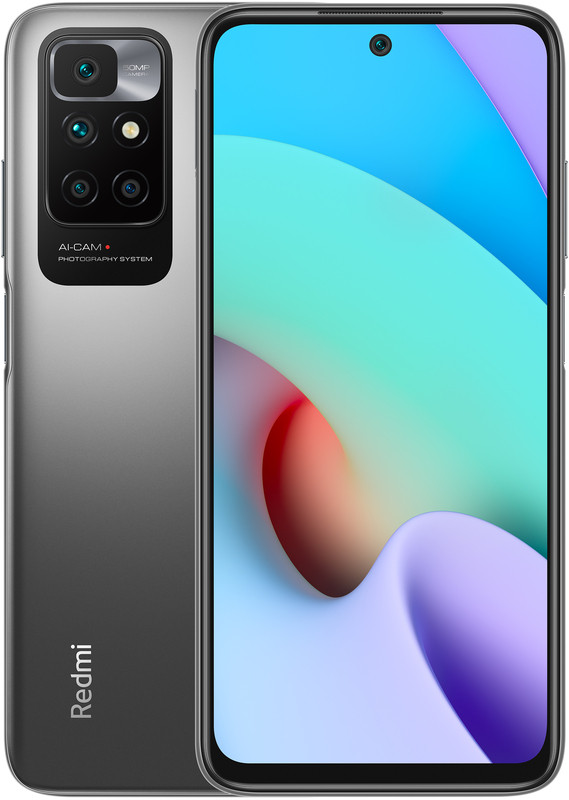 Мобильный телефон Xiaomi Redmi 10 2022 4/128GB (Серый графит) EU (/ Xiaomi Redmi 10 2022 4/128GB (Carbon Gray) EU