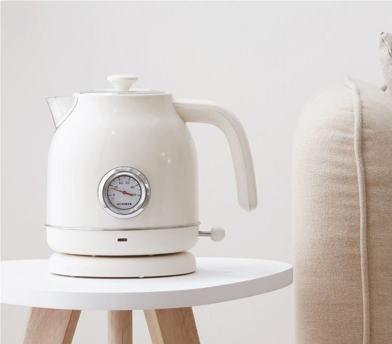 Электрочайник с датчиком температуры Xiaomi Qcooker Electric Kettle QS-1701 (Белый)