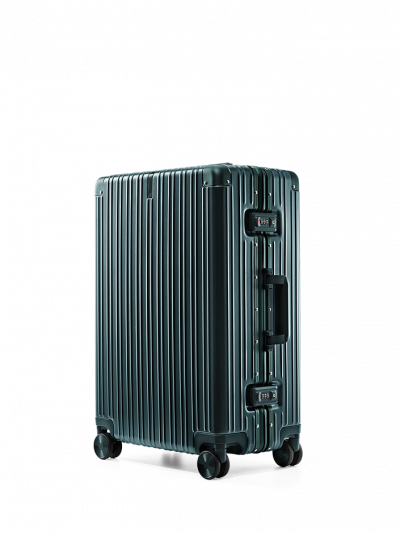 Чемодан Ninetygo Business Aluminum Frame Suitcase 20 inches Green