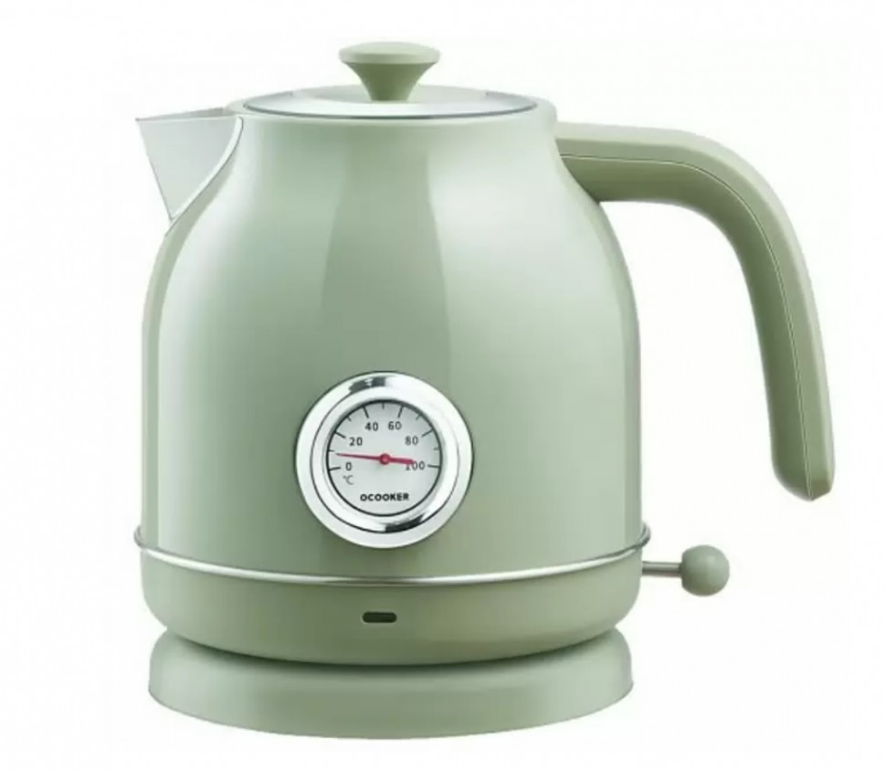 Электрочайник с датчиком температуры Xiaomi Qcooker Electric Kettle QS-1701 (Зеленый)