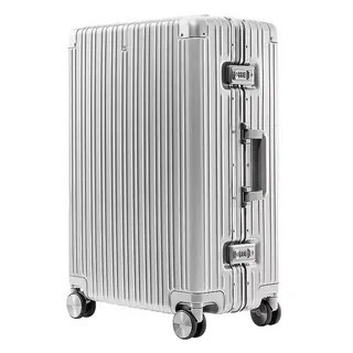 Чемодан Ninetygo Business Aluminum Frame Suitcase 20 inches Silver