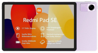 Redmi Pad SE 8GB/256GB (Фиолетовый) / Redmi Pad SE 8GB/256GB (Purple)