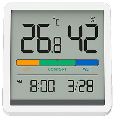 Термометр-гигрометр Xiaomi Miiiw Mute Thermometer And Hygrometer Clock