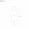 Дорожный электрочайник-термос Mijia Portable Electric Cup 2 (Темно-синий)