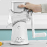 Многофункциональная овощерезка Xiaomi Crystal Kitchen Multifunctional Drum Vegetable Cutter White