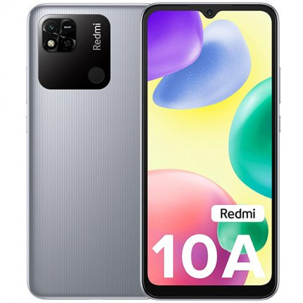 Мобильный телефон Xiaomi Redmi 10A 3/64GB (Серебристый) EU (/ Xiaomi Redmi 10A 3/64GB (Chrome Silver ) EU