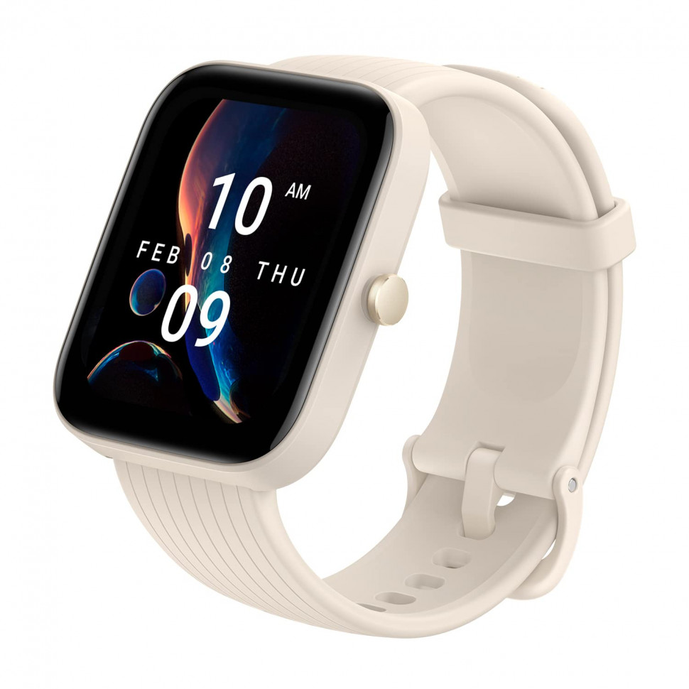 Часы Amazfit  Bip 3 Pro (Кремовый)/Amzfit Bip 3 pro (Cream)