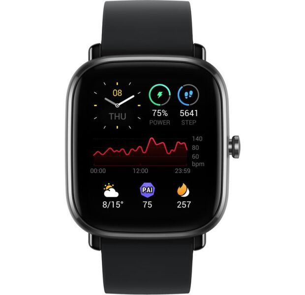 Часы Amazfit  GTS 2 Mini (Черный)/ Watch Amazfit GTS 2 Mini (Meteor Black)