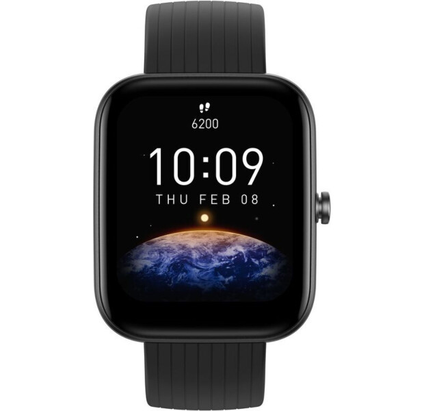 Часы Amazfit  Bip 3 Pro (Черный)/Amzfit Bip 3 pro (Black)