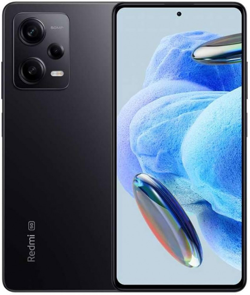 Мобильный телефон Xiaomi Redmi Note 12 Pro 5G 8GB/128GB (Черный) EU / Xiaomi Redmi Note 12 5G Pro 8GB/128GB (Midnight  Black) EU