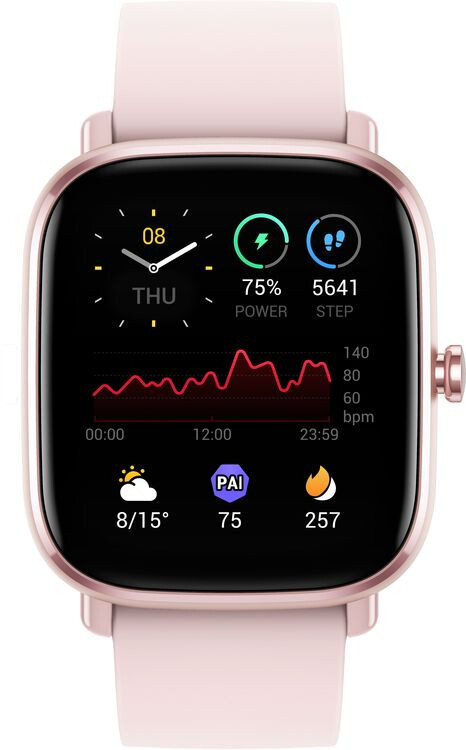 Часы Amazfit  GTS 2 Mini (Розовый)/ Watch Amazfit GTS 2 Mini (Flamingo Pink)