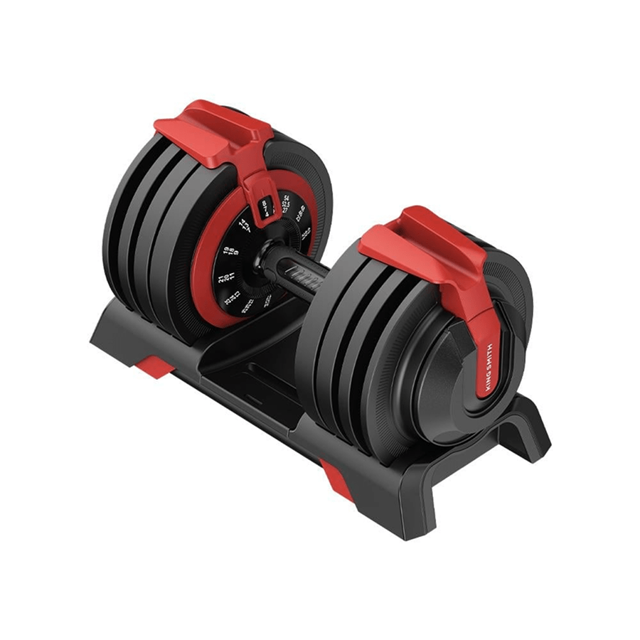 Гантель Kingsmith 24 kg 3-in-1 Adjustable Dumbbell FWAD243 (Black with Red)
