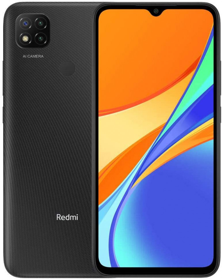 Мобильный телефон Xiaomi Redmi 9C 3GB/64GB без NFC (Полуночный серый) EU / Xiaomi Redmi 9C 3GB/64GB without NFC  (Midnight Gray) EU