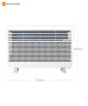 Обогреватель Mijia Smart Graphene Electric Heater (Белый)
