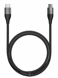Кабель Xiaomi 6A Dual Type-C High-Speed Braided Cable Dark Grey