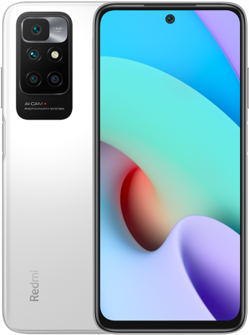 Мобильный телефон Xiaomi Redmi 10 6GB/128GB без NFC (Белая галька)  EU / Xiaomi Redmi 10 6GB/128GB without NFC (Pebble White) EU