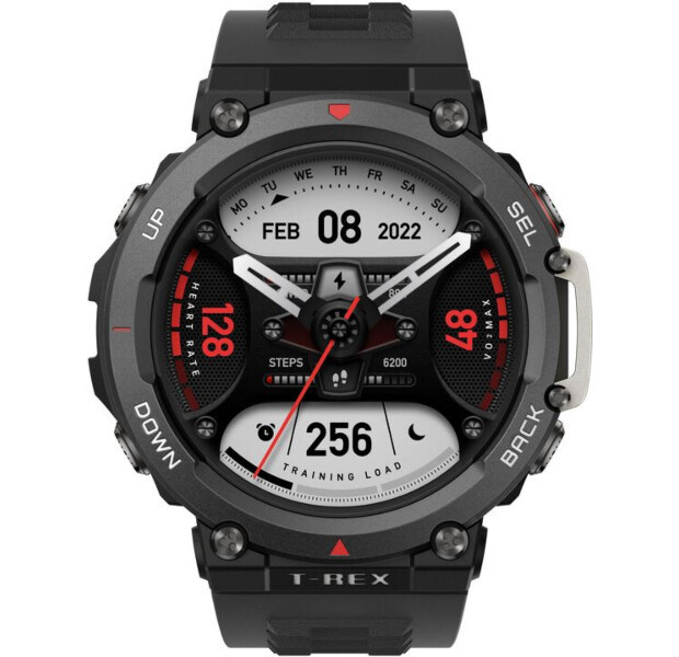 Часы Amazfit T-Rex 2 (Черный )/ Watch Amazfit T-Rex 2 (Ember Black)
