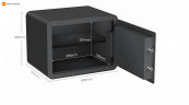 Умный сейф New Mijia Smart Safe 30cm (Черный)