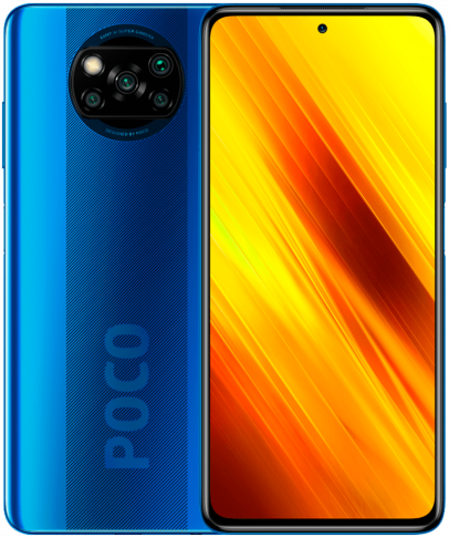 Мобильный телефон РОСО Х3 6GB/64GB (Синий кобальт) EU/ РОСО Х3 6GB/64GB (Cobalt Blue) EU