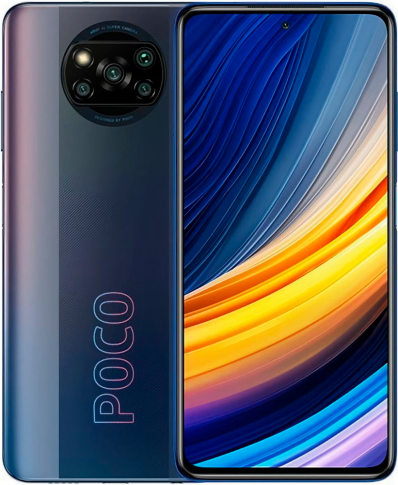 Мобильный телефон РОСО Х3 Pro 6GB/128GB (Призрачный черный) EU /РОСО Х3 Pro 6GB/128GB (Phantom Black) EU