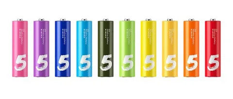 Батарейки Xiaomi AA Batteries Rainbow (10 шт)