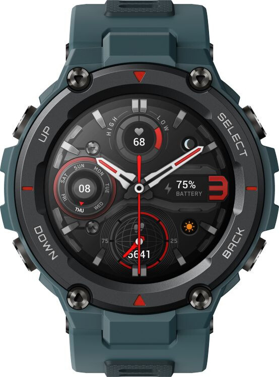 Часы Amazfit T-Rex Pro (Синий)/ Watch Amazfit T-Rex Pro (Steel Blue)
