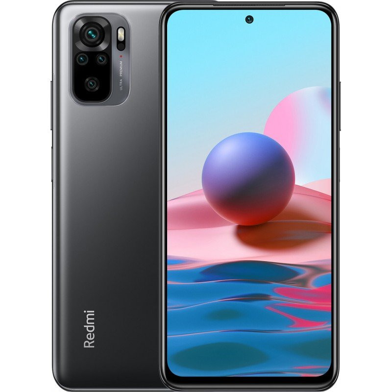 Мобильный телефон Xiaomi Redmi Note 10 64GB (Серый оникс) EU / Xiaomi Redmi Note 10 64GB (Onyx Gray) EU
