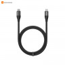 Кабель Xiaomi 6A Dual Type-C High-Speed Braided Cable (Темно-серый)