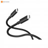 Кабель Xiaomi 6A Dual Type-C High-Speed Braided Cable (Темно-серый)
