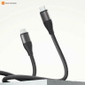 Кабель Xiaomi 6A Dual Type-C High-Speed Braided Cable (Темно-серый)