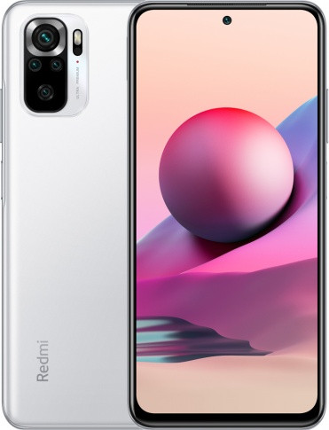 Мобильный телефон Xiaomi Redmi Note 10S 6GB/128GB без NFC (Галька белая) EU / Xiaomi Redmi Note 10S 6GB/128GB without NFC (Pebble White) EU