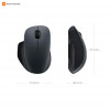 Мышь беспроводная Xiaomi Wireless Mouse (Comfort Edition) (Черный)