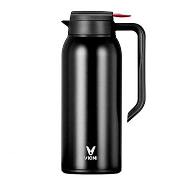 Термос-чайник Xiaomi Viomi 1.50л (Черный)/Xiaomi Viomi Steel Vacuum Pot 1.5l (Black)