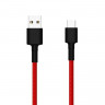 Кабель в оплетке Mi Braided USB Type-C 100 см красного цвета / Mi Braided USB Type-C Cable 100cm (Red)