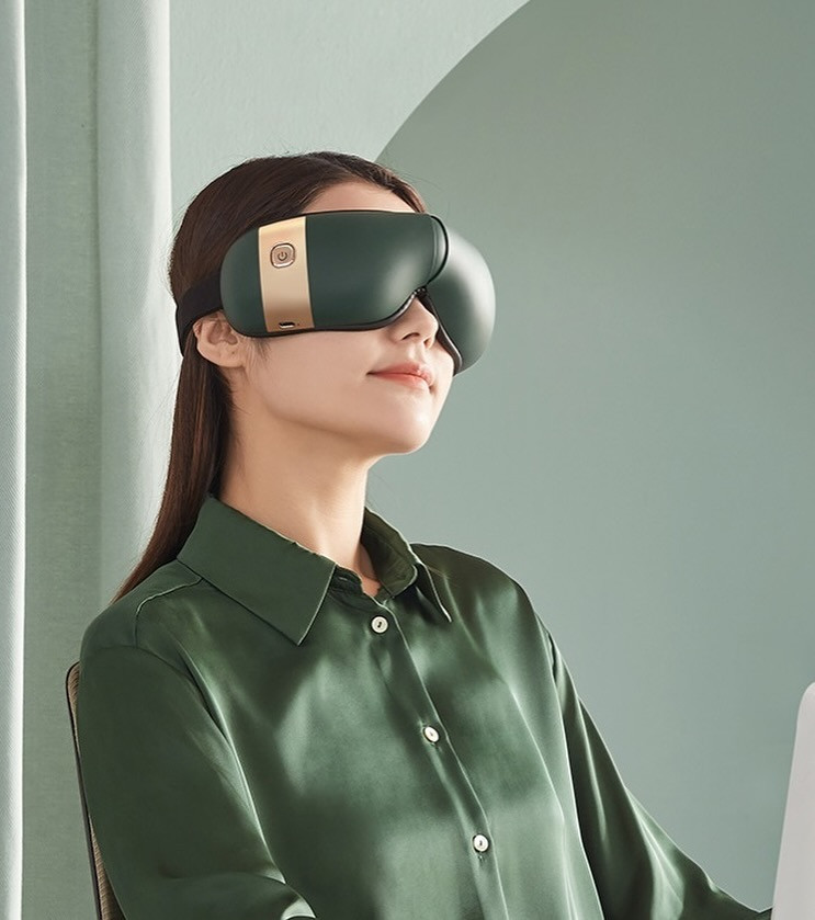 Массажер для глаз Momoda SX325 Eye Massager Green